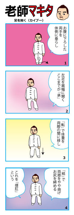 ４コママンガ「起承転結の起・承」