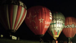 Am Freitag um 22:40 Uhr beginnt das Ballonglühen in Hummeltal. © Copyright by Olaf Timm