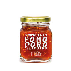 Compota de tomatito cherry en bote de 90gr (6,25€ und) 