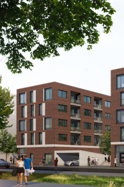 Stadtquartier Zollhafen Mainz, Rheinallee IV, Wettbewerb 2018