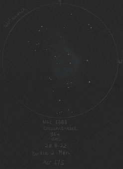 NGC 6888 unter Bortle-2-Himmel