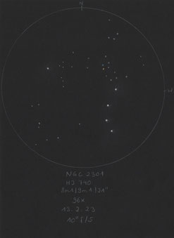 NGC 2301, Monoceros