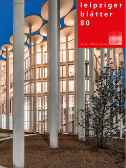 Titelblatt Leipziger Blätter 80 SAB Strohhut Pictures