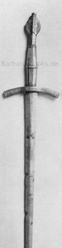 Schwert zu anderthalb Hand, Würdenzeichen des Rektors der Republik Ragusa.