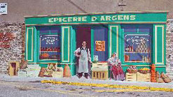 peinture en trompe l'oeil Correns