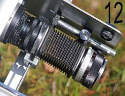 gros plan sur le microscope