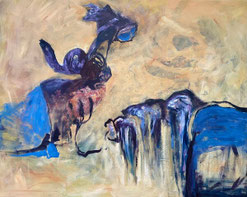 Abstraktes Kunstwerk der Künstlerin Andrea Christiane Spring aus Wopswede