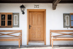 Holzfensterladen