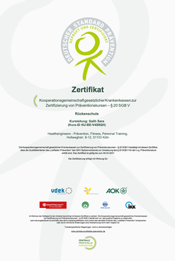 Prävention Rückenschule nach kddR / bdrR - KU-BE-V4S9QH in Köln