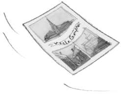 Die geheimnisvolle Postkarte!