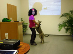 Silvia und Mi'kmaq; Foto: Fuchs