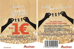 Opération : Un don, un sourire à auchan Vélizy.