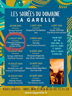 Concert de Maye Azcuy au Festival International du Court-Métrage d'Avignon
