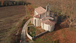 Randonnée de la chapelle d'Alayrac et du pont des Cammaous anocr 34-12-48 le 12 décembre 2023 anocr34.fr