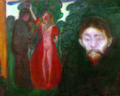 Eward Munch, Die Eifersucht 1895
