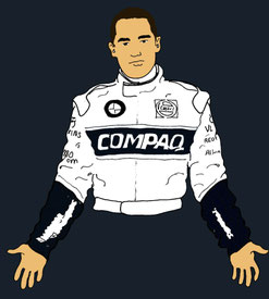Juan Pablo Montoya by Muneta & Cerracín