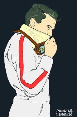 Jackie Stewart by Muneta & Cerracín