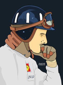 Graham Hill by Muneta & Cerracín