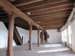 Saal im Palas der Nürnberger Kaiserburg