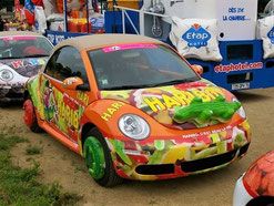 Volkswagen New Beetle HARIBO Croco   Caravane Tour de France 2007