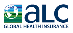 Logo der alc Global health insurance
