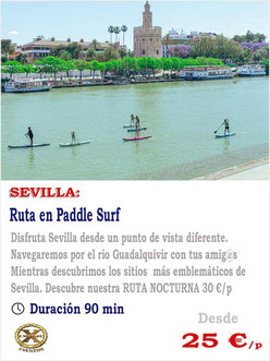 Ruta en Paddle Surf Sevilla