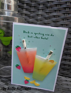 Cocktail Karte Stempel Hoffnungs Webseite