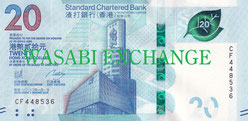 Hong Kong dollar 20bill exchange