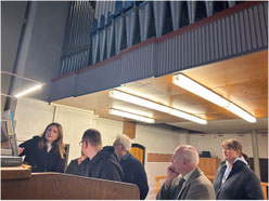 Orgelkurs mit Mona Hartmann in St. Ludger © Dominik Susteck