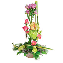 Les compositions florales - Planet'flor fleuriste Lyon 08