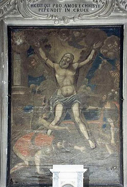 Loreto di Casinca - Le martyre de Saint André (Fesch) "Voici celui qui par amour du Christ fut suspendu à la croix" (Paroles de l'Avent)