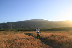 découverte vtt à étang salé avec un moniteur ayapana