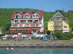 Bild: Ferienwohnung Meersburg direkt am Bodensee mit Seesicht