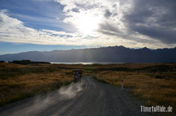 Neuseeland - Lake Pukaki - Motorrad - Reise