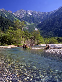 山紫水明 （上高地） （全紙）