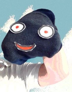 Kreativ zuhause: Socken-Wurm