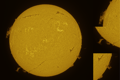 Protuberanzen 20.08.2025