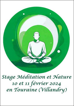 Eva Malmasson, praticienne en thérapies brèves et en hypnose Ericksonienne. Meditation et Nature  Les 10 et 11 Février  2024 - 9h-17h  Intervenante Alexandra Bareyt
