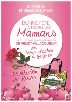 Fête des Mères à Vélizy.
