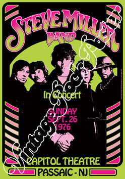 steve miller band, steve miller band poster, steve miller band concert