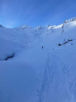 Skitour, Radüner Rothorn, Davos, Flüelapass, Graubünden