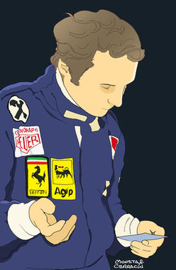 Niki Lauda by Muneta & Cerracín