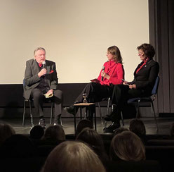 Werbefoto Lesung Koralle Kino Hamburg-Volksdorf