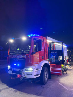 Erster Einsatz für das neue HLF