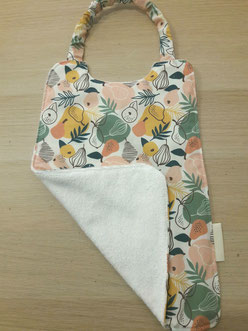 serviette cantine elastique pour enfants fabriquées en France