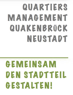 Ausschnitt des Informationsflyers zum Quartiersmanagement Quakenbrück-Neustadt