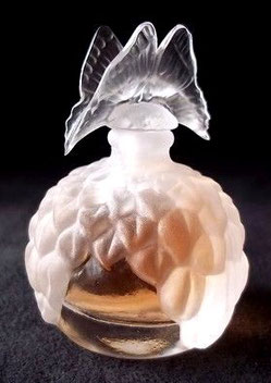 N° 1) LALIQUE - MINIATURE  "BUTTERFLY" - 2003