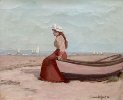 Hermann Delpech Portrait Bassin d'Arcachon Galerie Bassam