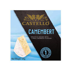 Arla Cheese danish camembrt 125g/6 (5760466737661)