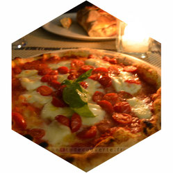 Pizza au restaurant Panxfocaccia Turin  Italie